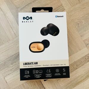 House of Marley - Brand New Liberate Air Truly Wireless Earphones, Sealed in Box